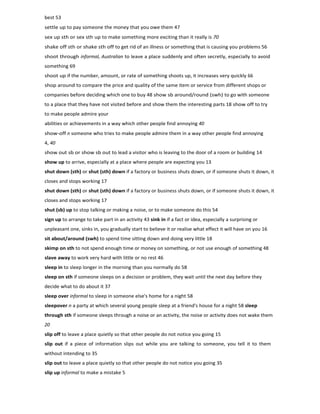 Phrasal verbs dictionary (2)