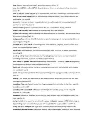 Phrasal verbs dictionary (2)