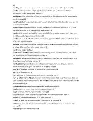 Phrasal verbs dictionary (2)