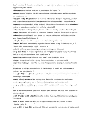 Phrasal verbs dictionary (2)