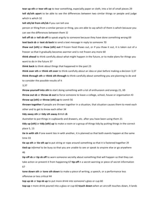 Phrasal verbs dictionary (2)