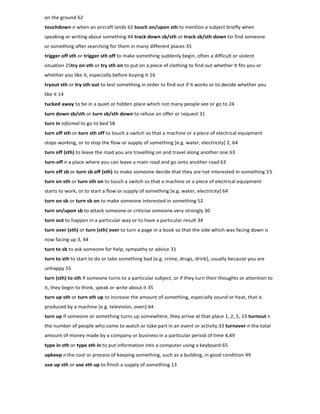 Phrasal verbs dictionary (2)