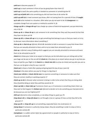 Phrasal verbs dictionary (2)