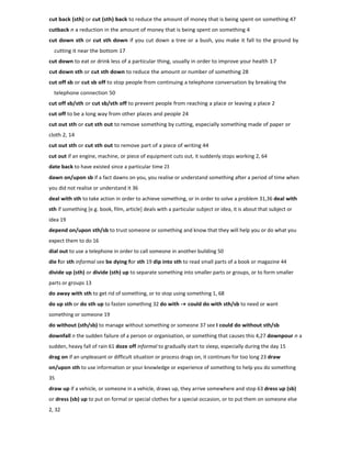 Phrasal verbs dictionary (2)