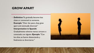 Phrasal verbs related to family ESL grammar class | PDF