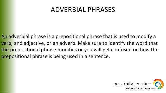  Examples Of Adverb And Adjective Phrases Adverb And Adjective 