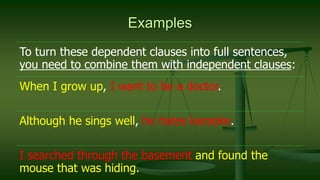 Alternative Clause Example Phrases and Clauses | English Grammar Basics with Examples | PDF