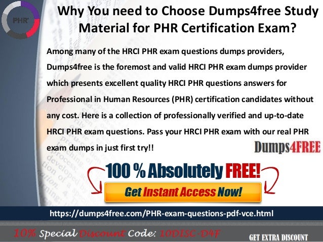 PHR Dumps Deutsch | Maxtic