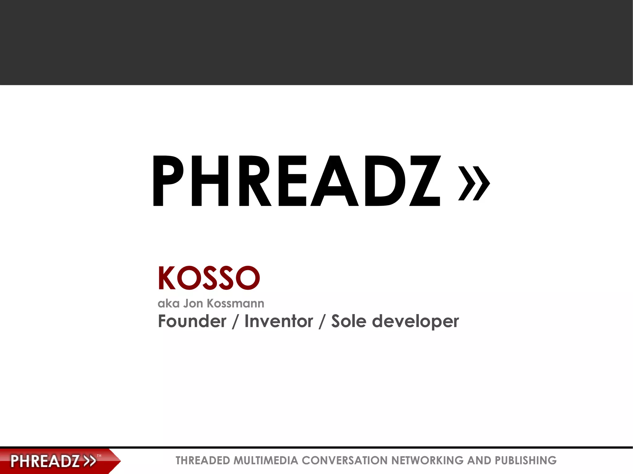 What is phreadz ppt technology computing