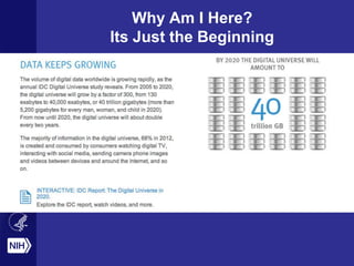 Why Am I Here?
Its Just the Beginning
 