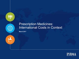 Prescription Medicines:
International Costs in Context
March 2017
 
