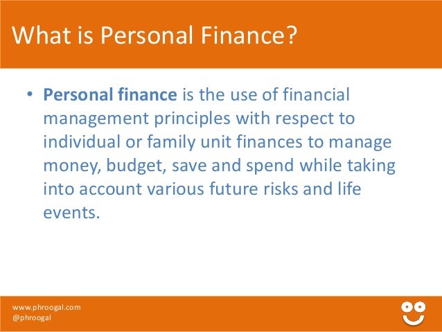 budget finances personal