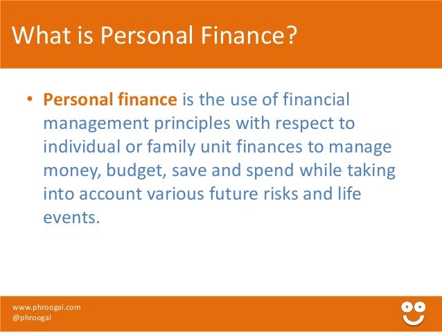 personal finances and budgeting