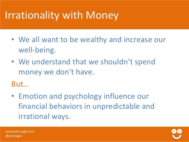 personal finance introduction to behavioral finance by phroogal