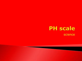 PH scale science 