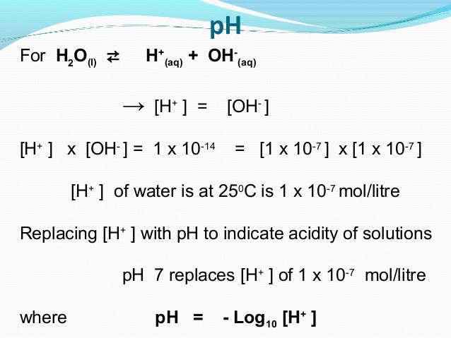 Ph Scale