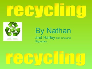 recycling By Nathan   and Harley   and Cne and Sigourney recycling 