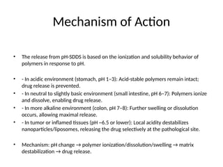 pH Responsive Drug Delivery Systems (pH-RDDS) | PPTX