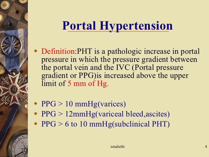 Portal Hypertension in Children.. Dr.Malathi Sathiyasekaran