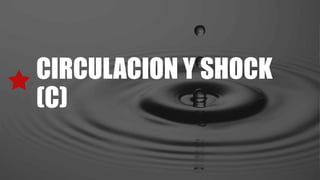 CIRCULACION Y SHOCK
(C)
 