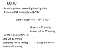 Spap Normal Values PHTN PULMONARY HYPERTENSION _080028.pptx