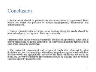 Ribbon Development With Case Study Of Aydin | PPTX