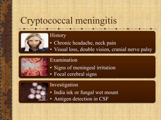 Cryptococcal meningitis