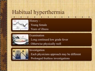 Habitual hyperthermia