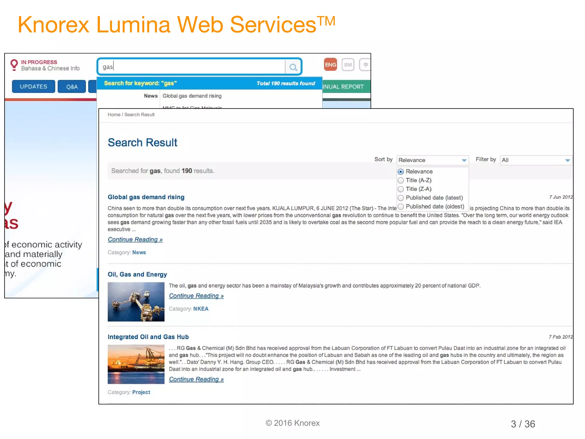 © 2016 Knorex Knorex Lumina Web ServicesTM 3 / 36 