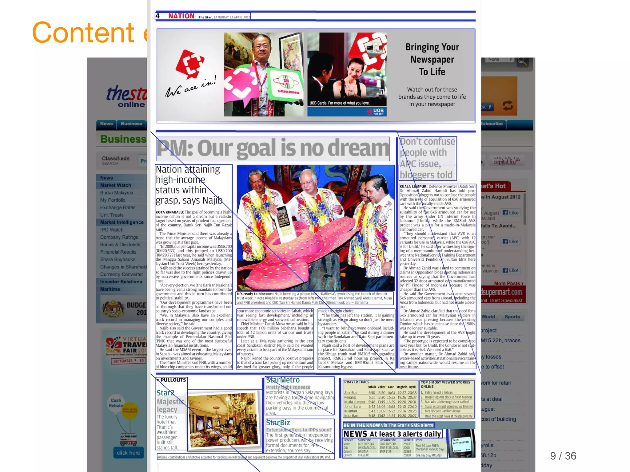 © 2016 Knorex Content extraction 9 / 36 