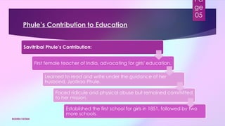Jyotiba Phule was an Social Activist and | PPTX
