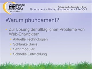 Phundament - IPC 2007 se