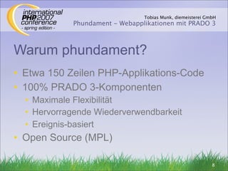 Phundament - IPC 2007 se