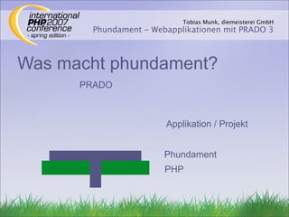 Phundament - IPC 2007 se