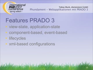 Phundament - IPC 2007 se