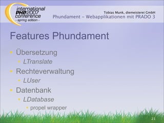 Phundament - IPC 2007 se