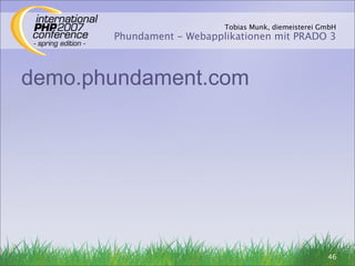 Phundament - IPC 2007 se