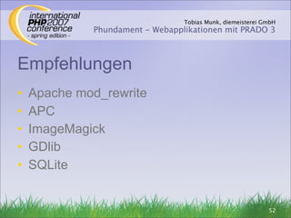 Phundament - IPC 2007 se