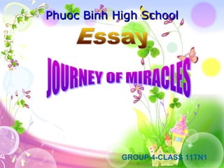 Phuoc Binh High School




            GROUP 4-CLASS 11TN1
 