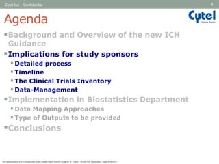 Ich Development The Implementation of ICH Development Safety Update Report (DSUR ...