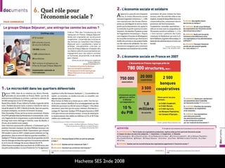 Hachette SES 2nde 2008
 