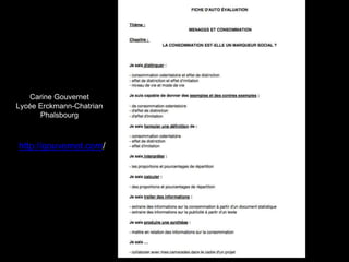 Carine Gouvernet
Lycée Erckmann-Chatrian
Phalsbourg
http://gouvernet.com/
 