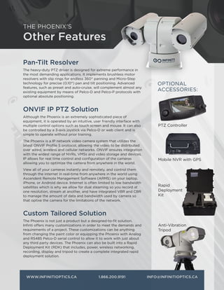 Thermal Camera Vehicle PTZ Thermal Surveillance EO/IR Thermal Infrared