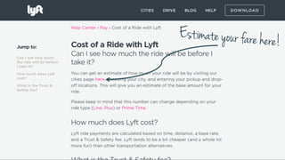 Estimate your fare here!
 