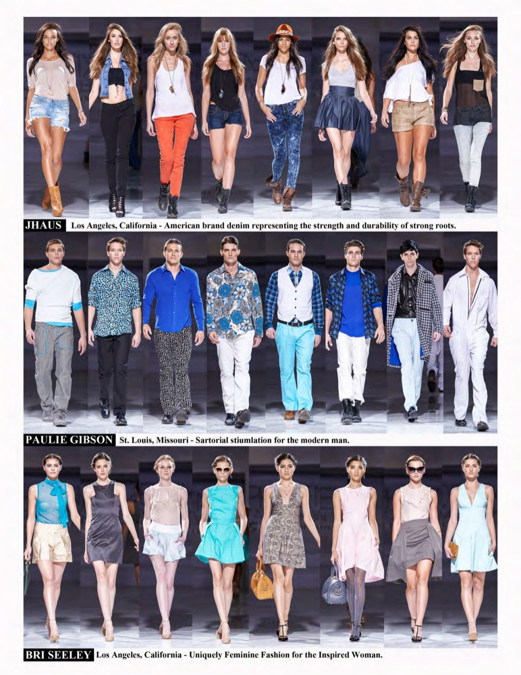 Phoenix Fashion Week 2013 Fashion Strips