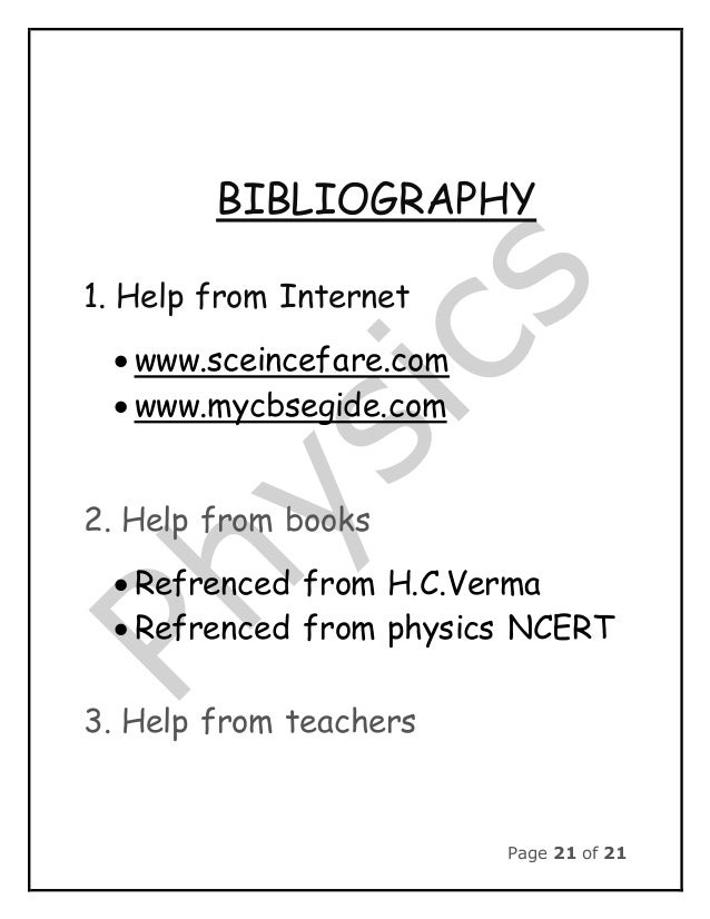 physics investigatory project class 11 physics investigatory project class 11
