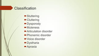 Splutter Definition Physiology of speech | PPTX