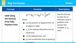 QUIPPER - LESSON 3 - 7 - GENERAL PHYSICS | PPTX