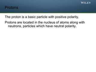 Proton Basic Image Brief introduction to Electricity and magnetism | PPTX
