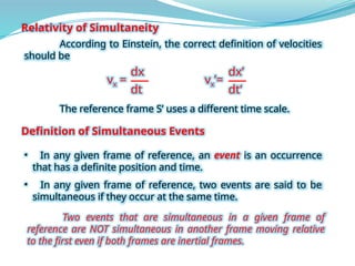 Understanding Special Relativity: Frames, Time Dilation, and Length ...